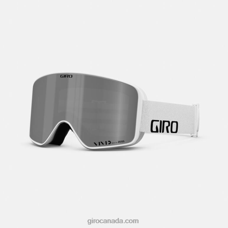Giro White Wordmark Men Method Goggle 46F4N348