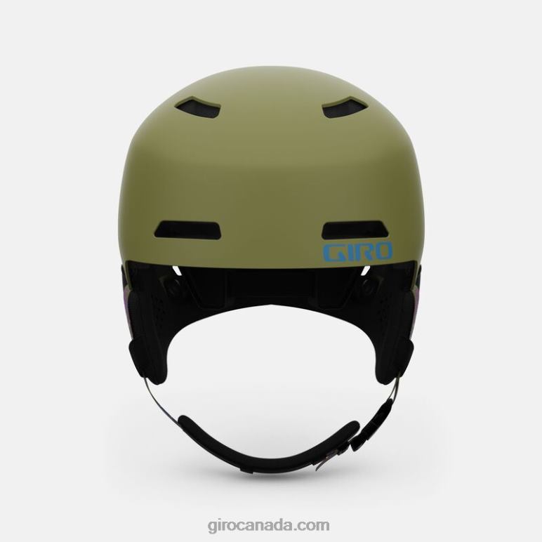 Giro Matte Autumn Green Men Ledge Mips Helmet 46F4N45