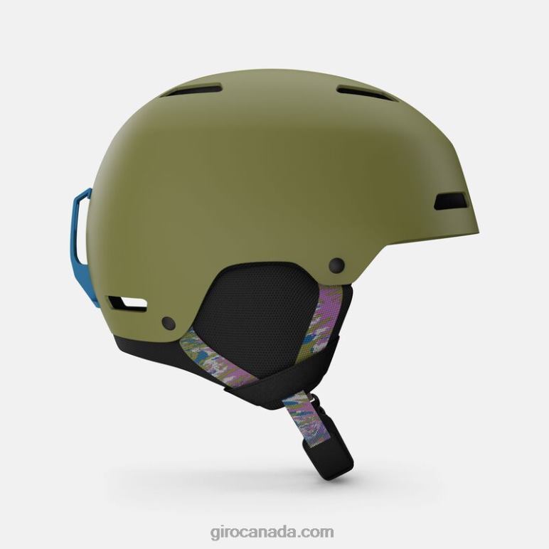 Giro Matte Autumn Green Men Ledge Mips Helmet 46F4N45