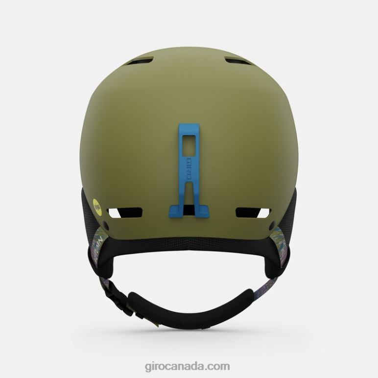Giro Matte Autumn Green Men Ledge Mips Helmet 46F4N45
