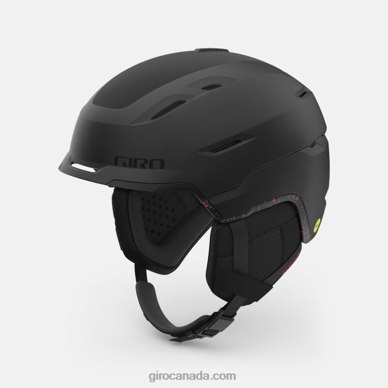 Giro Matte Black Expedition Men Tor Spherical Helmet 46F4N314