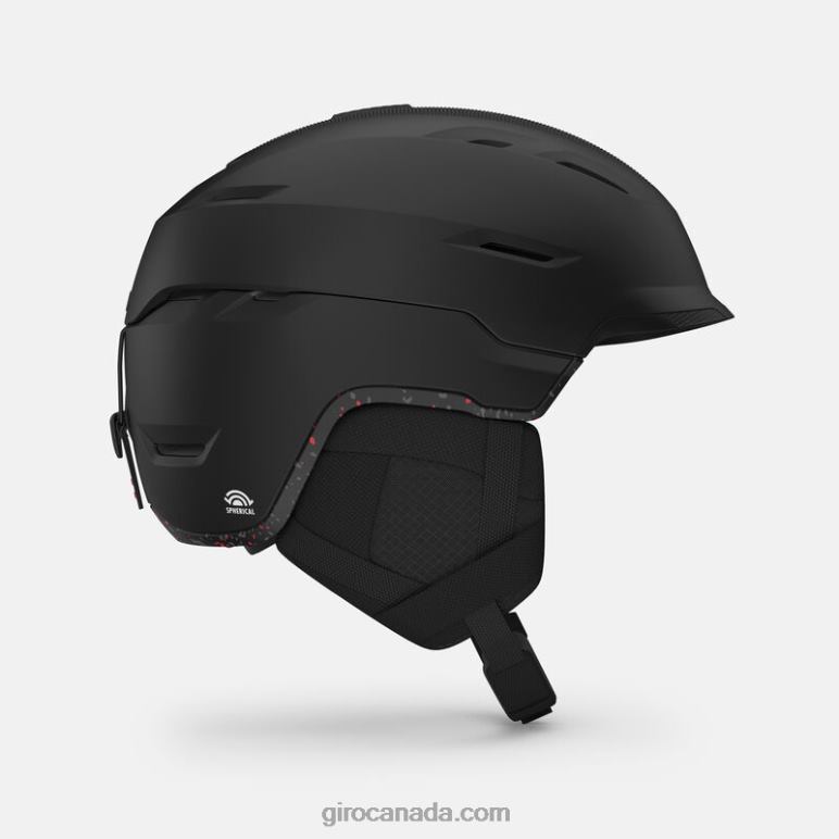 Giro Matte Black Expedition Men Tor Spherical Helmet 46F4N314
