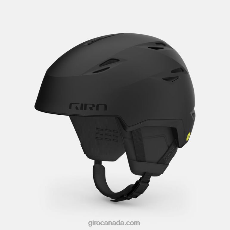 Giro Matte Black Men Grid Spherical Helmet 46F4N44