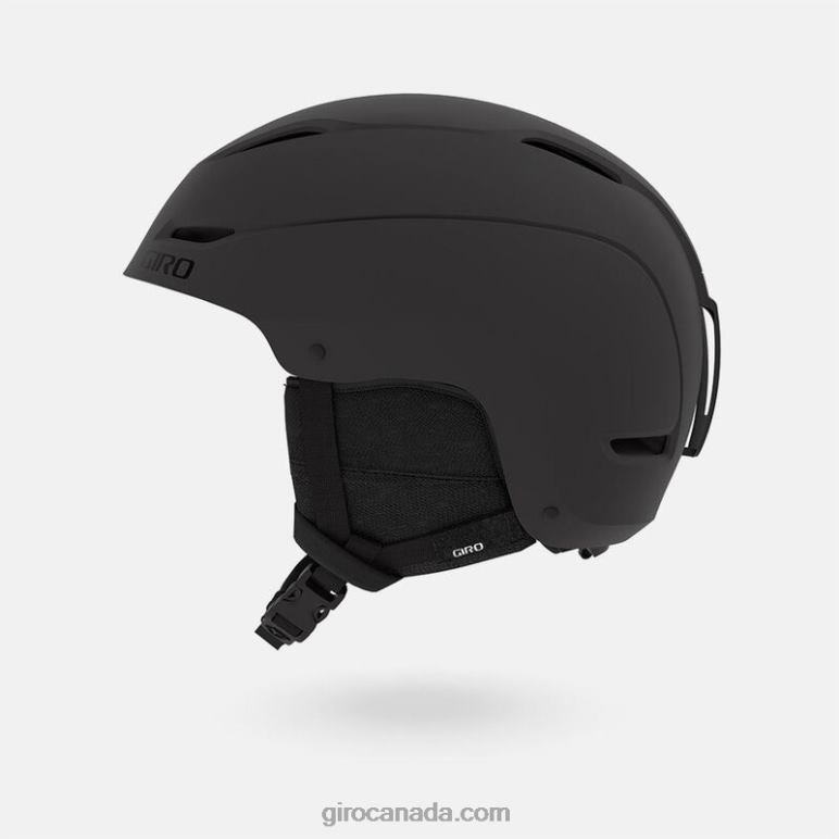 Giro Matte Black Men Ratio Helmet 46F4N65