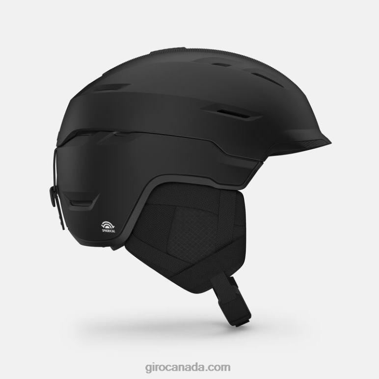 Giro Matte Black Men Tor Spherical Helmet 46F4N34