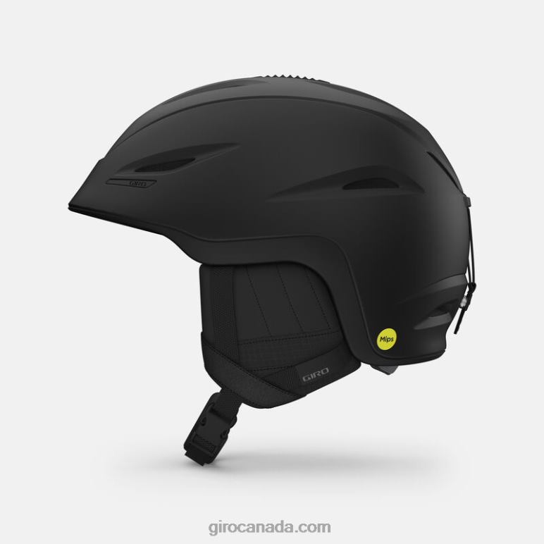 Giro Matte Black Men Union Mips Helmet 46F4N197
