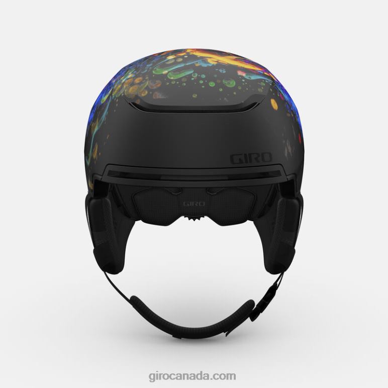 Giro Matte Black/Orange Liquid Light Men Jackson Mips Helmet 46F4N394