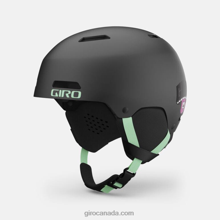 Giro Matte Black Split Fountain Mountain Men Ledge Helmet 46F4N374
