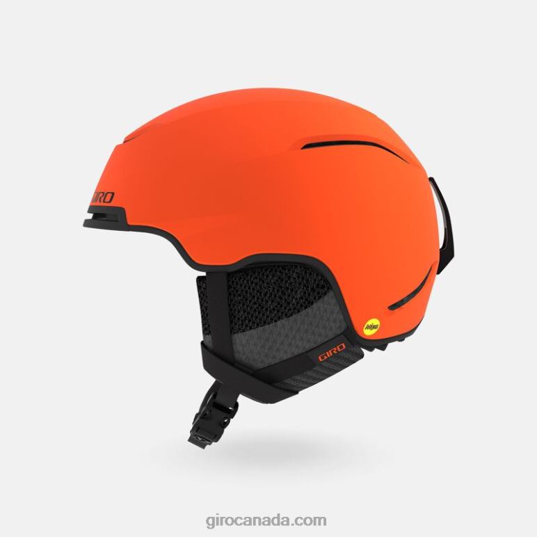 Giro Matte Bright Orange Men Jackson Mips Helmet 46F4N395