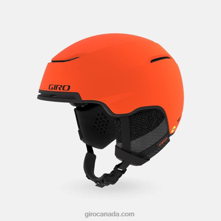 Giro Matte Bright Orange Men Jackson Mips Helmet 46F4N395
