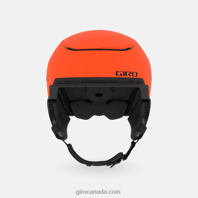 Giro Matte Bright Orange Men Jackson Mips Helmet 46F4N395