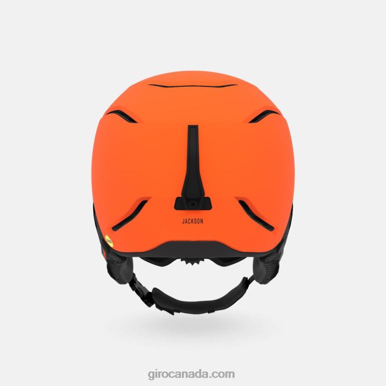 Giro Matte Bright Orange Men Jackson Mips Helmet 46F4N395