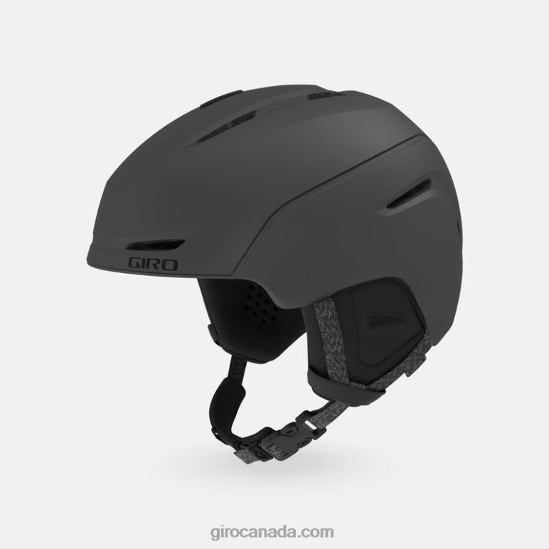 Giro Matte Charcoal Men Neo Helmet 46F4N408