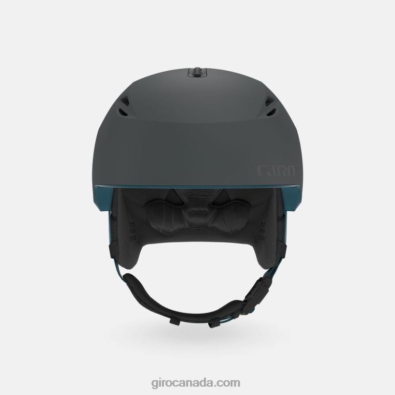 Giro Matte Charcoal Pow Men Grid Spherical Helmet 46F4N350
