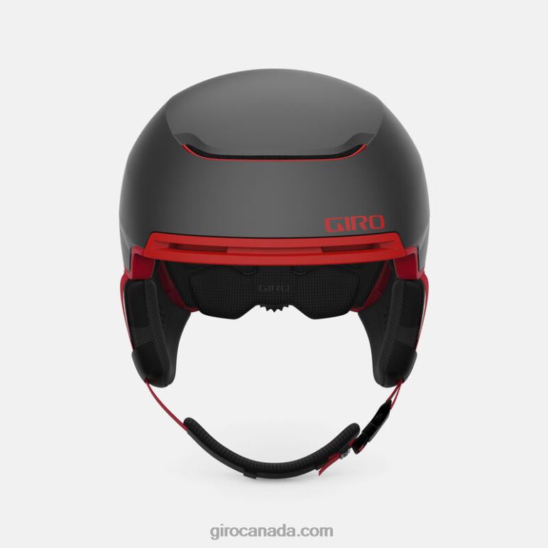 Giro Matte Graphite/Red Men Jackson Mips Helmet 46F4N397