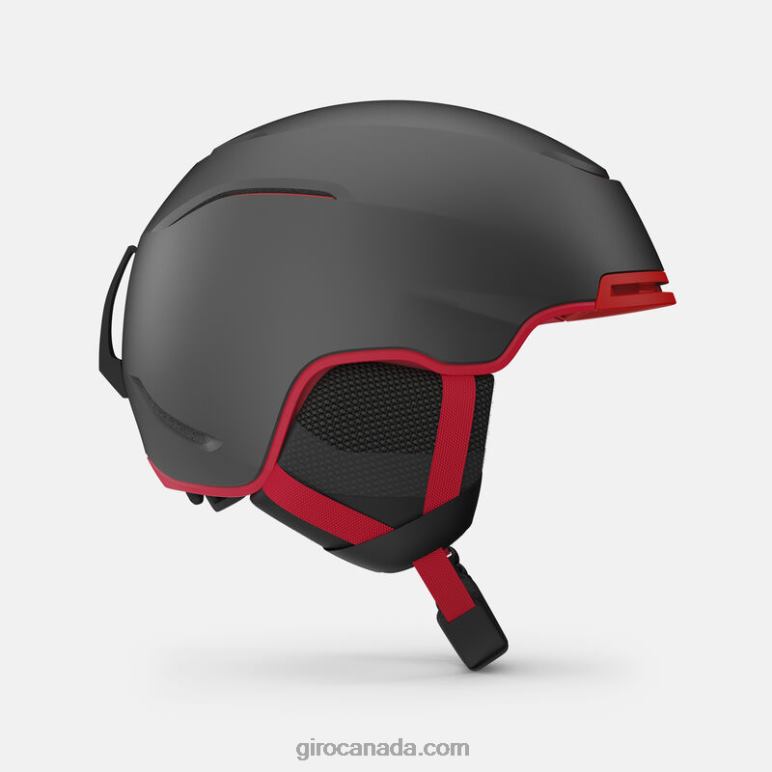 Giro Matte Graphite/Red Men Jackson Mips Helmet 46F4N397