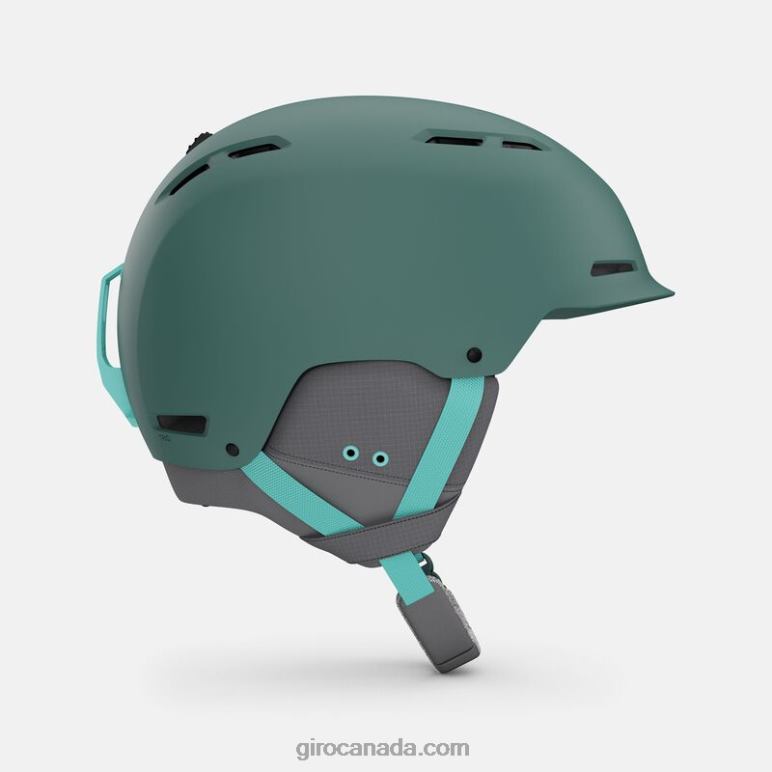 Giro Matte Grey Green/Glaze Blue Men Trig Mips Helmet 46F4N464