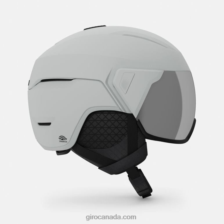 Giro Matte Light Grey Men Orbit Spherical Helmet 46F4N307