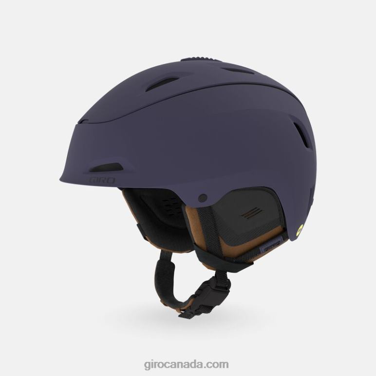 Giro Matte Midnight Men Range Mips Helmet 46F4N421