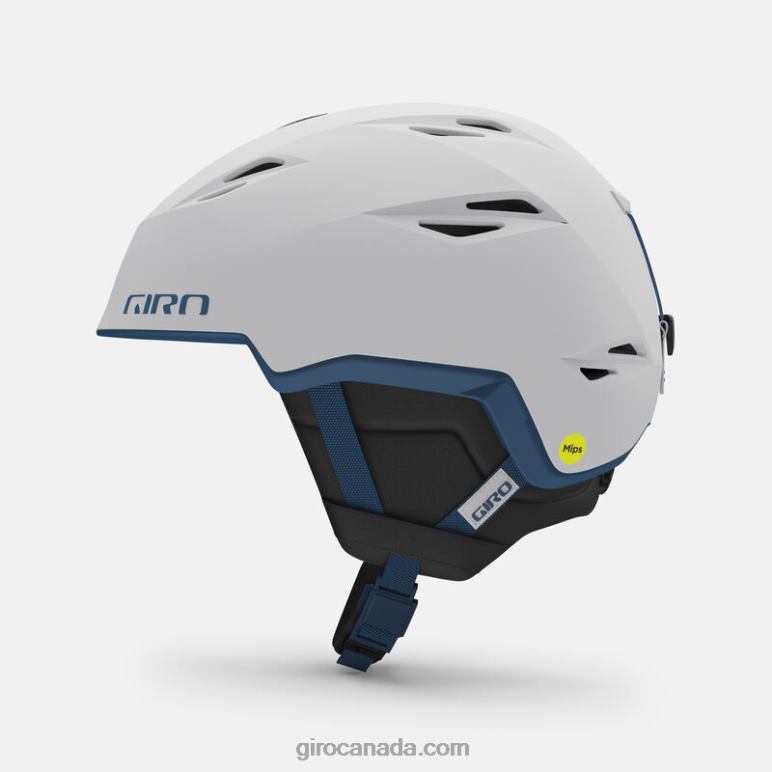 Giro Matte Pow Grey Men Grid Spherical Helmet 46F4N354
