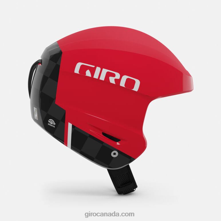 Giro Matte Red/Carbon Men Avance Spherical Helmet 46F4N978