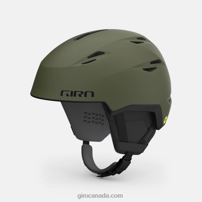 Giro Matte Trail Green Men Grid Spherical Helmet 46F4N355
