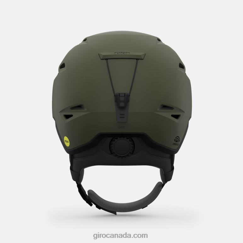 Giro Matte Trail Green Men Grid Spherical Helmet 46F4N355