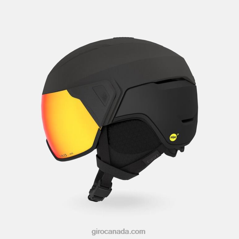 Giro Metallic Coal/Black Men Orbit Spherical Helmet 46F4N308