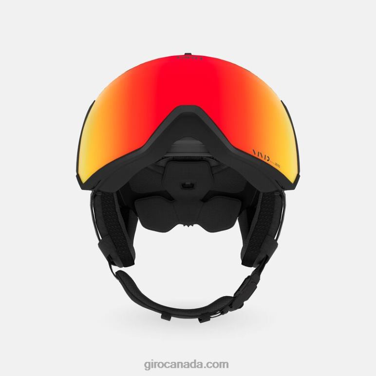 Giro Metallic Coal/Black Men Orbit Spherical Helmet 46F4N308