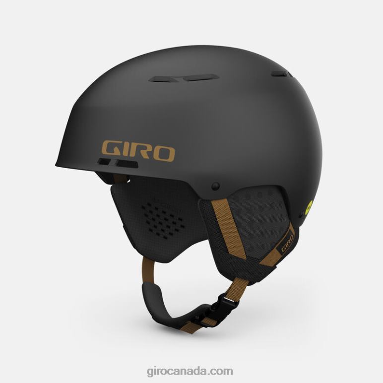 Giro Metallic Coal/Tan Men Emerge Spherical Helmet 46F4N432