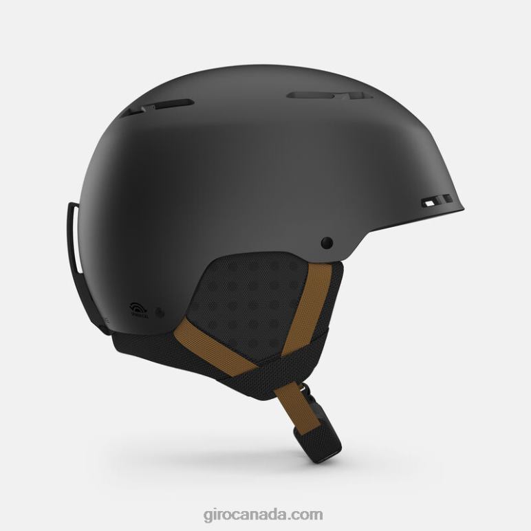 Giro Metallic Coal/Tan Men Emerge Spherical Helmet 46F4N432
