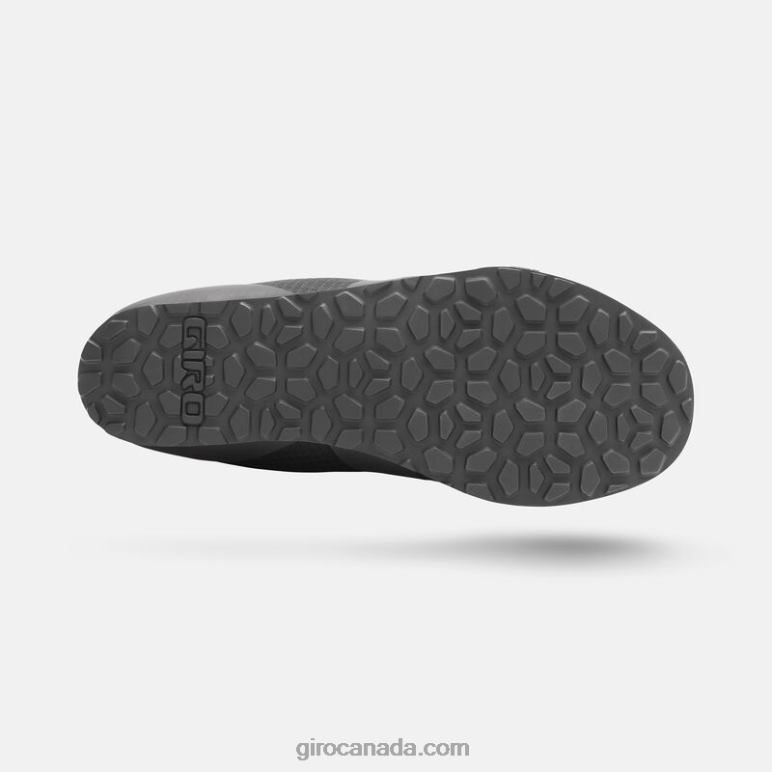 Giro Black/Bright Red Men Tracker Fastlace Shoe 46F4N23