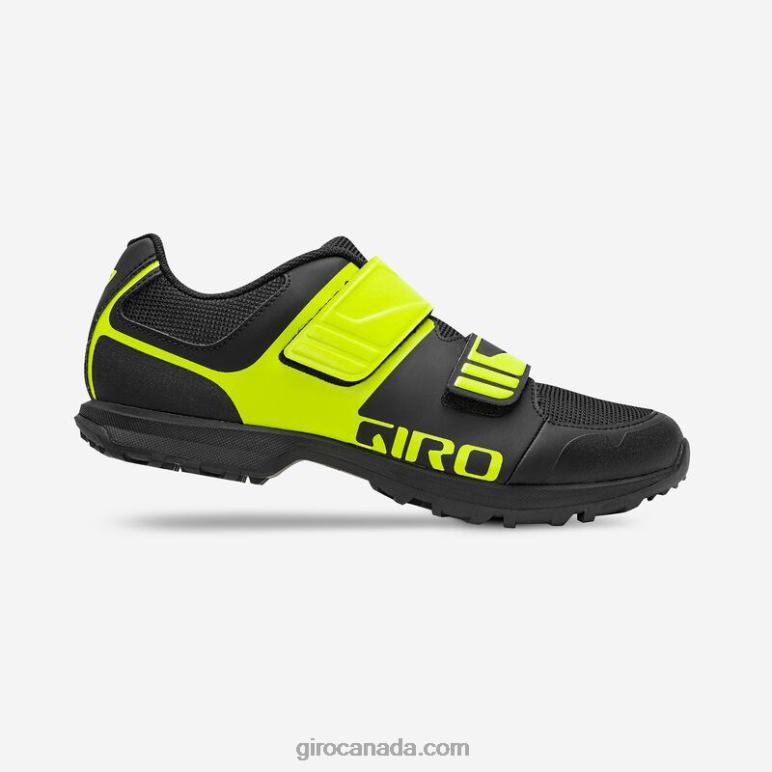 Giro Black/Citron Green Cover Men Berm Shoe 46F4N180