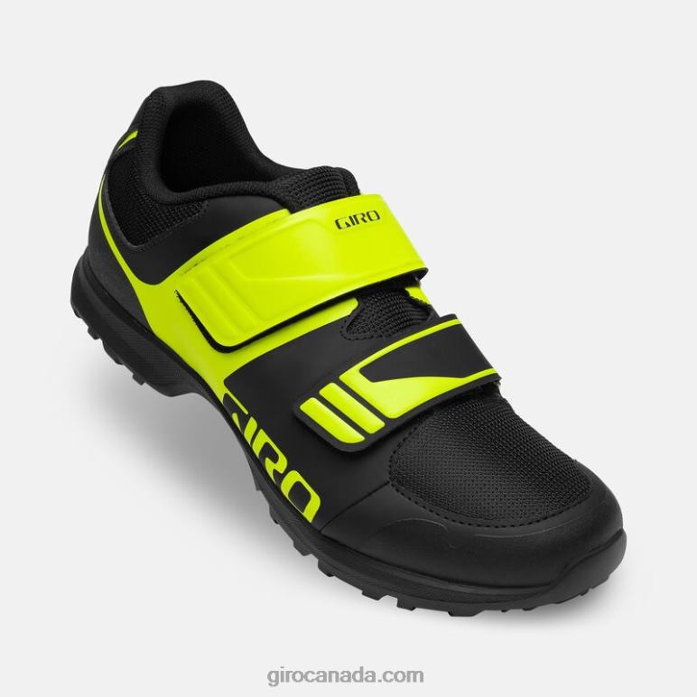 Giro Black/Citron Green Cover Men Berm Shoe 46F4N180