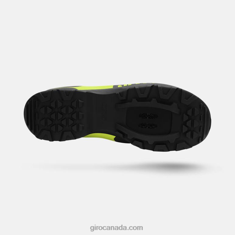 Giro Black/Citron Green Cover Men Berm Shoe 46F4N180