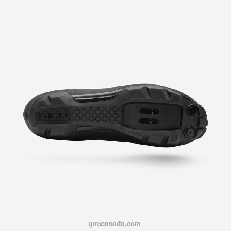 Giro Black/Dark Shadow-22 Men Sector Shoe 46F4N89