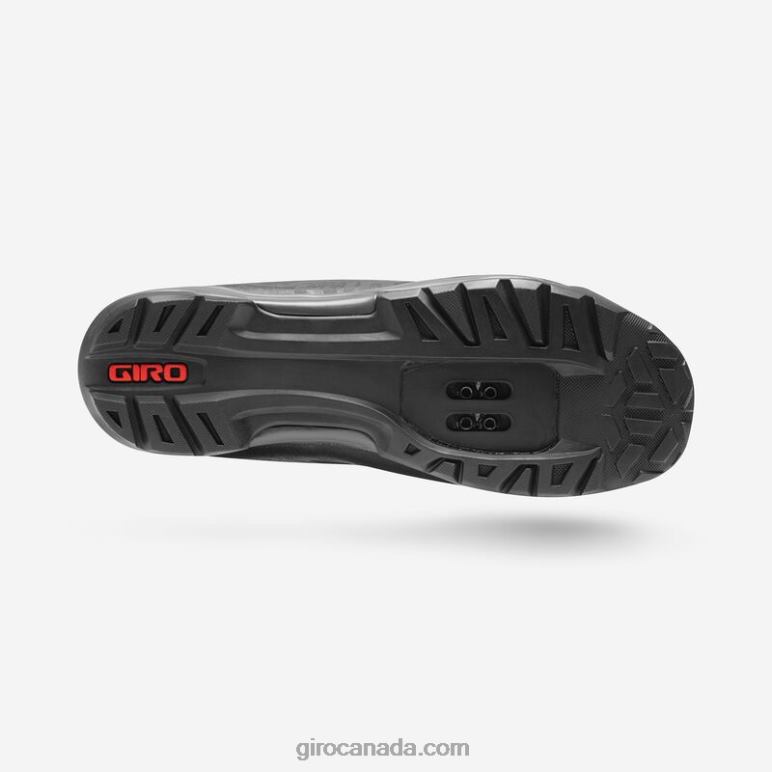 Giro Black/Dark Shadow Men Ventana Fastlace Shoe 46F4N69