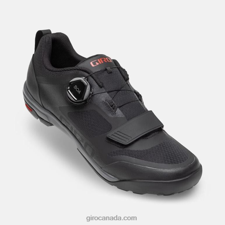 Giro Black/Dark Shadow Men Ventana Shoe 46F4N74