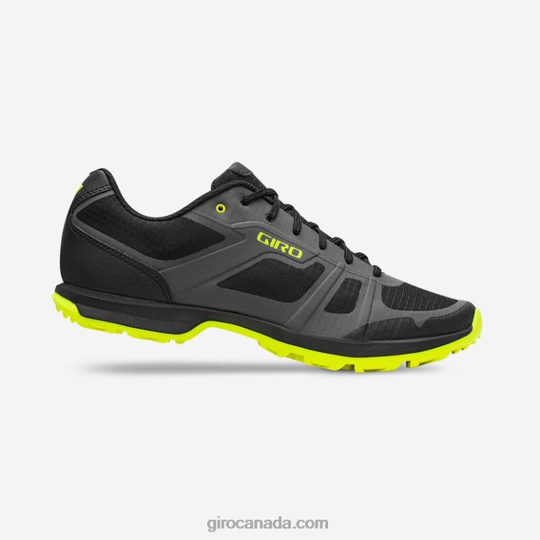 Giro Dark Shadow/Citron Green Men Gauge Shoe 46F4N502