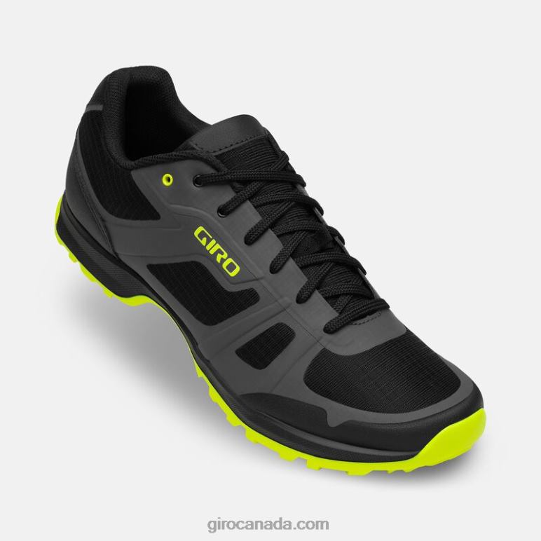 Giro Dark Shadow/Citron Green Men Gauge Shoe 46F4N502