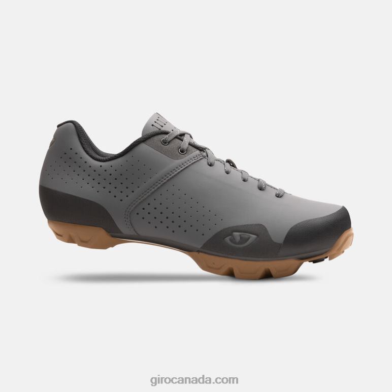 Giro Dark Shadow/Gum Men Privateer Lace Shoe 46F4N498