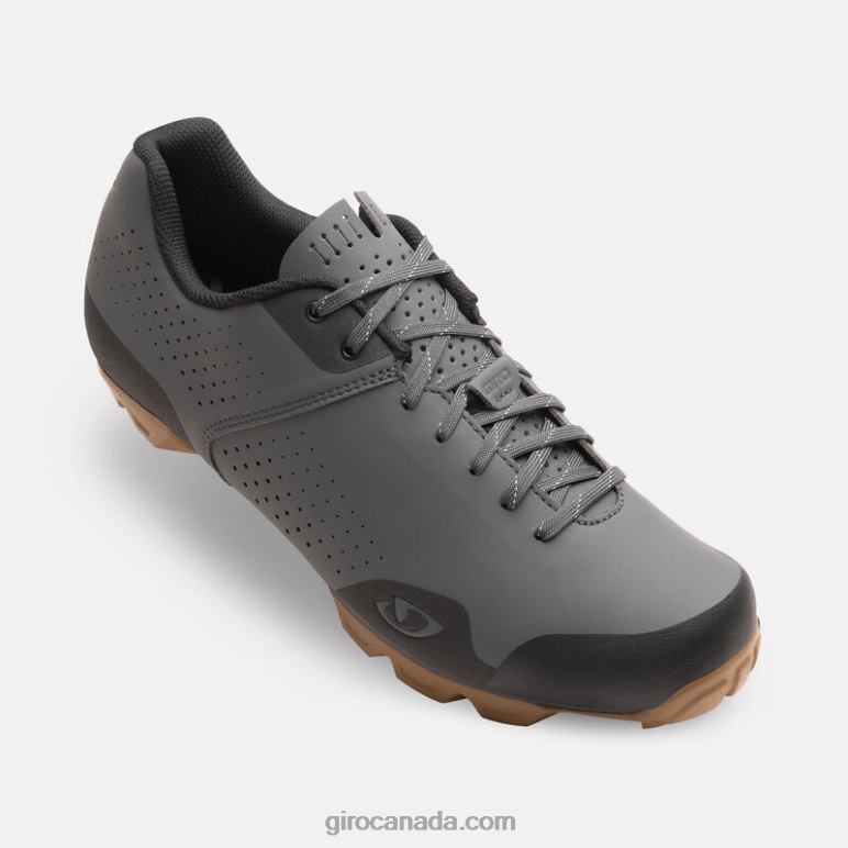 Giro Dark Shadow/Gum Men Privateer Lace Shoe 46F4N498