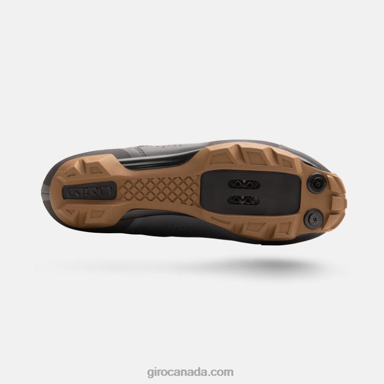 Giro Dark Shadow/Gum Men Privateer Lace Shoe 46F4N498