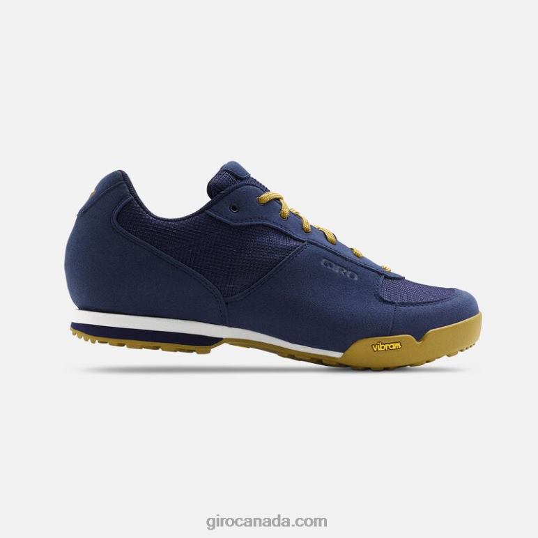 Giro Dress Blue/Gum Men Rumble Vr Shoe 46F4N754