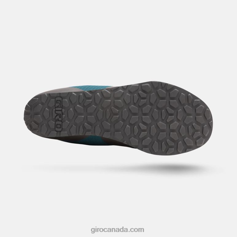 Giro Harbor Blue/Bright Red Men Tracker Fastlace Shoe 46F4N252