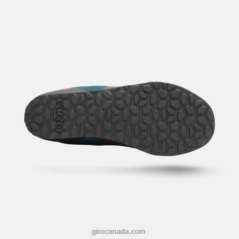 Giro Harbor Blue/Bright Red Men Tracker Shoe 46F4N249