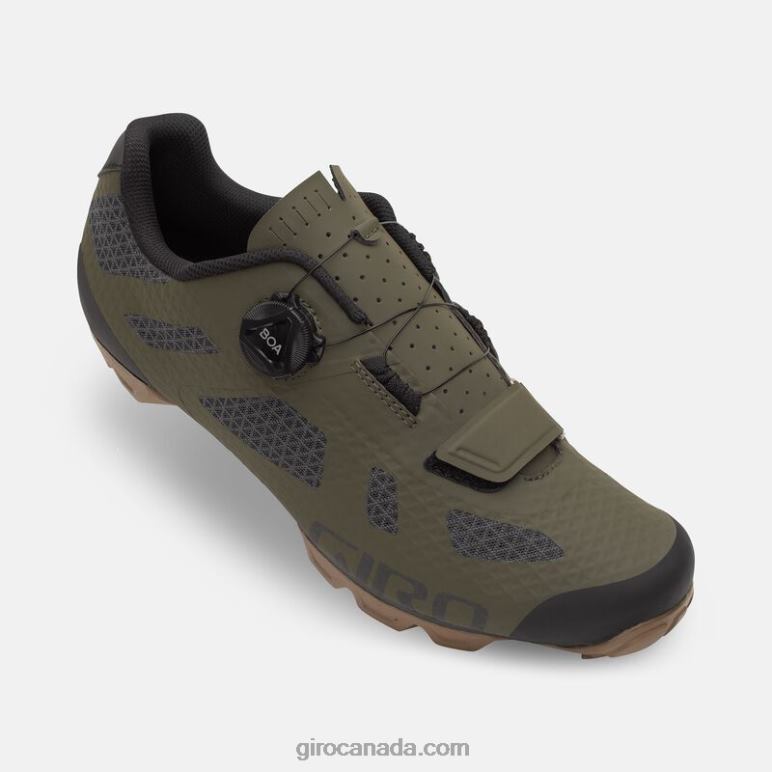 Giro Olive/Gum-23 Men Rincon Shoe 46F4N515