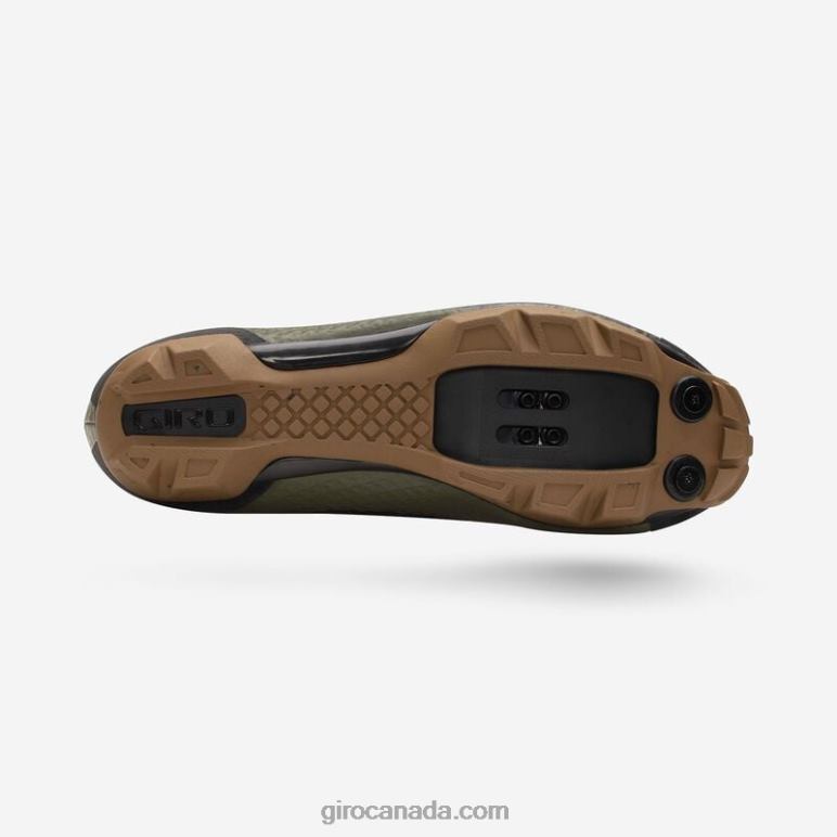 Giro Olive/Gum Men Sector Shoe 46F4N542