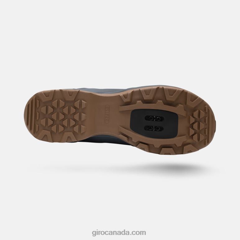 Giro Portaro Grey/Gum Men Gauge Boa Shoe 46F4N536