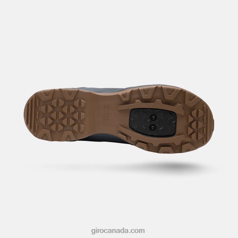 Giro Portaro Grey/Gum Men Gauge Boa Shoe 46F4N536